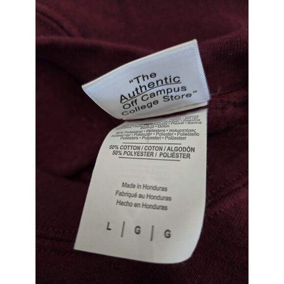 Campus Colors Harvard Crimson Gameday Crewneck Thick Unisex Sweatshirt Sz L - Picture 8 of 13